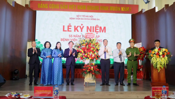 Bệnh viện Đa khoa Đống Đa - 55 năm hành trình vì trái tim